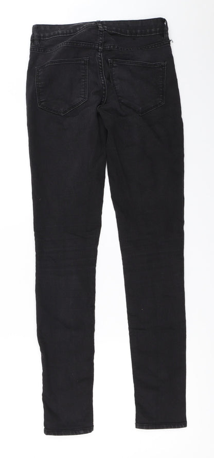 Womens UK Size 6 H&M Regular Fit Skinny Black Jeans