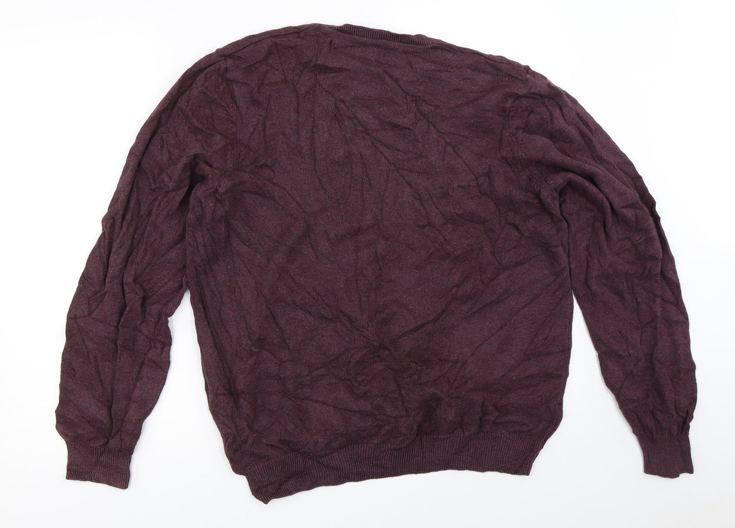 Marks and Spencer Mens Purple   Pullover Jumper Size L