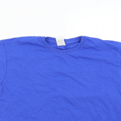 Fruit of the Loom Boys Blue   Basic T-Shirt Size 7-8 Years