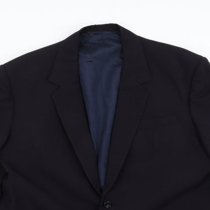 Mens UK Size 42 Preworn Regular Blue Suit Jacket