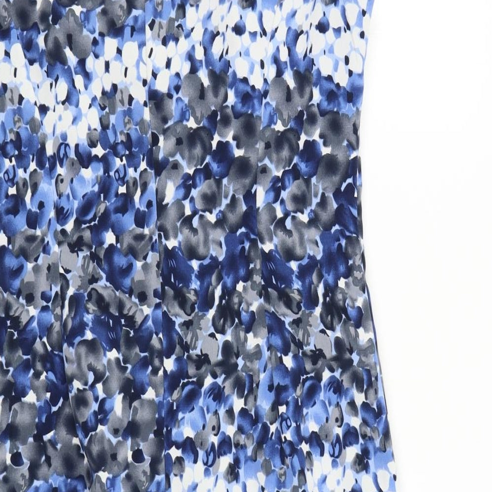 Changes Womens Blue Floral  Shift  Size 12