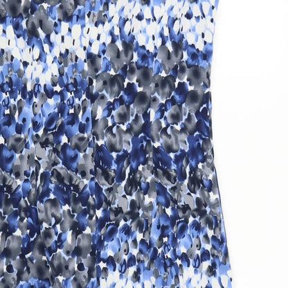 Changes Womens Blue Floral  Shift  Size 12