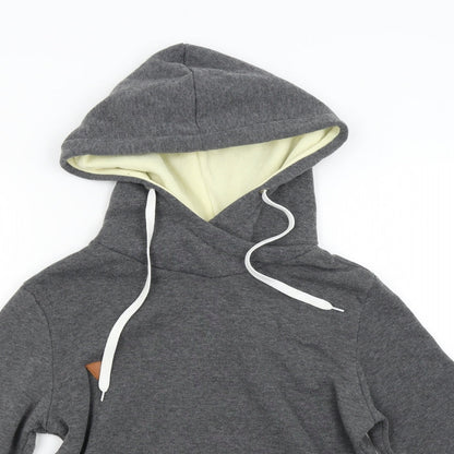 Preworn Womens Grey   Pullover Hoodie Size S