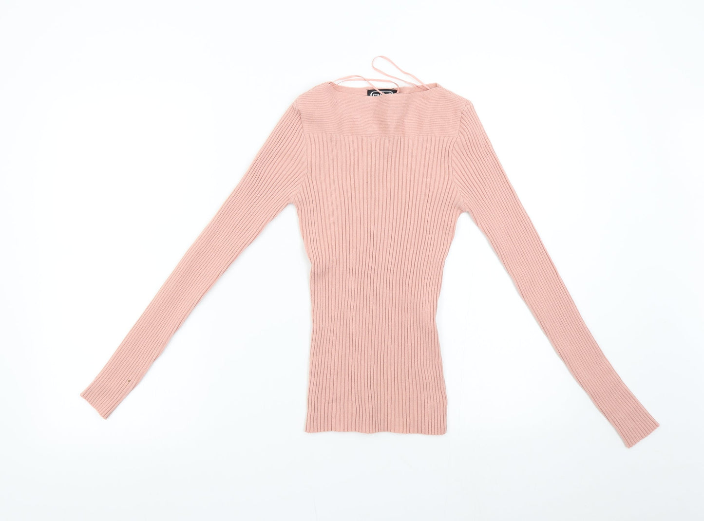 Womens UK Size XL Cashel Pink Pullover Jumper