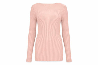 Womens UK Size XL Cashel Pink Pullover Jumper