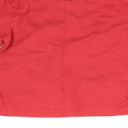 Vertbaudet Boys Red   Basic T-Shirt Size 2 Years