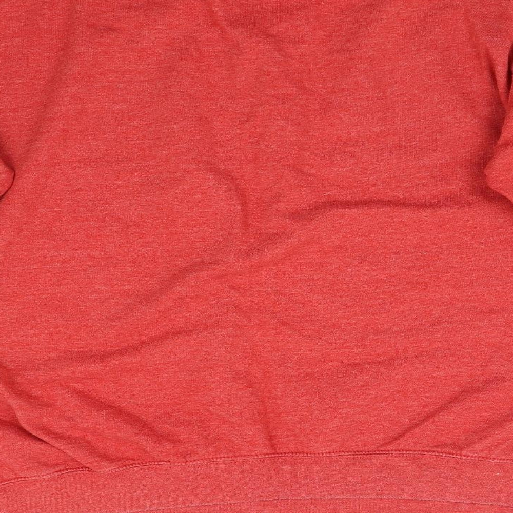 AWD Womens Red   Pullover Sweatshirt Size L