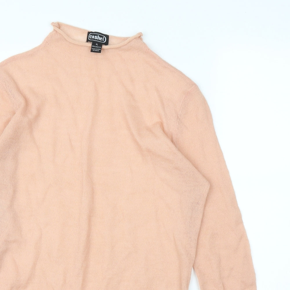 Cashel Womens Pink   Basic Blouse Size XL