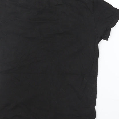 Primark Boys Black   Basic T-Shirt Size 10 Years