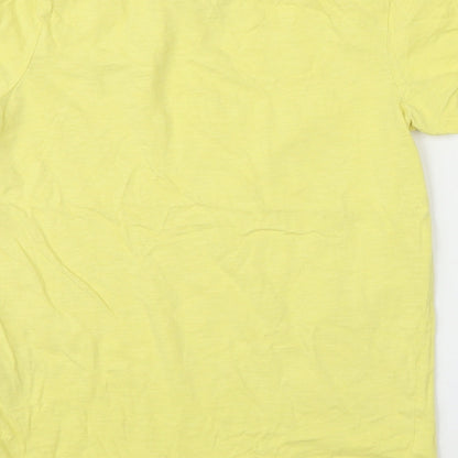Very Boys Yellow   Basic T-Shirt Size 10 Years