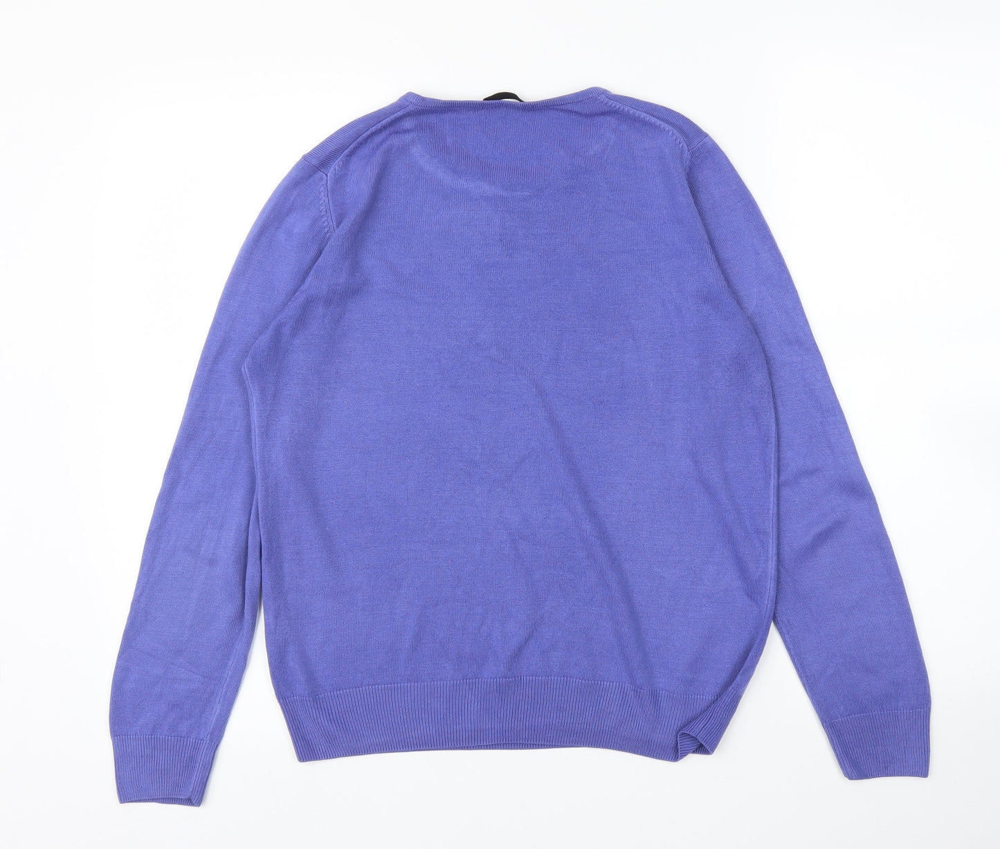 Womens UK Size 12 M&S Purple Pullover Jumper
