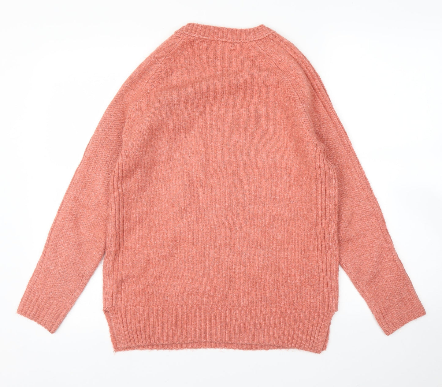 Womens UK Size XS M&S Pink Pullover Jumper