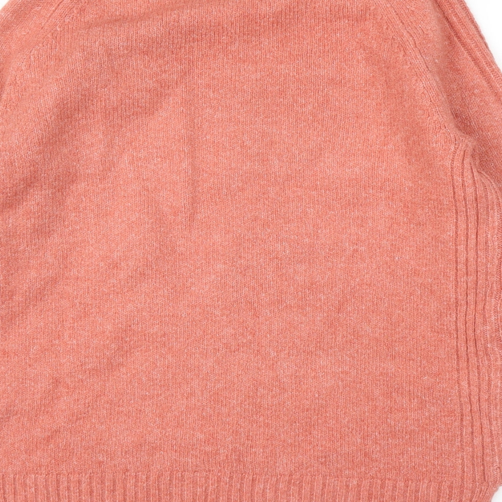 Womens UK Size XS M&S Pink Pullover Jumper