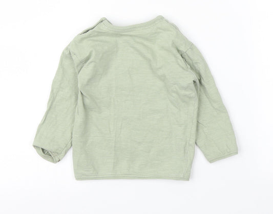 George Baby Green   Basic T-Shirt Size 9-12 Months