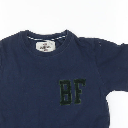 Bellfield Girls Blue   Basic T-Shirt Size 7 Years