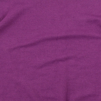 Womens UK Size L Damart Purple Pullover Jumper