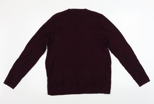 New Look Maternity Womens Purple   Pullover Jumper Size 20
