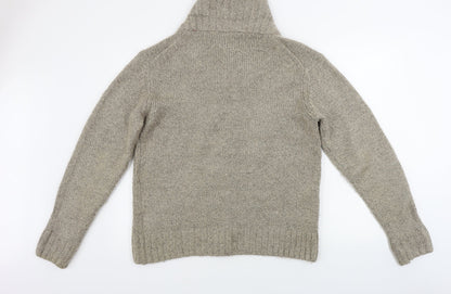 cedarwood  Mens Beige   Henley Jumper Size L