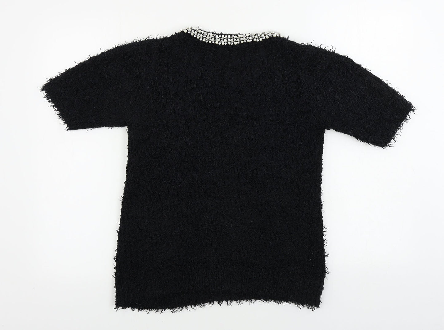 Womens UK Size 14 BHS Black Pullover Jumper