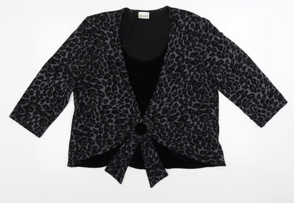 Womens UK Size XL Roman Black Pullover Jumper