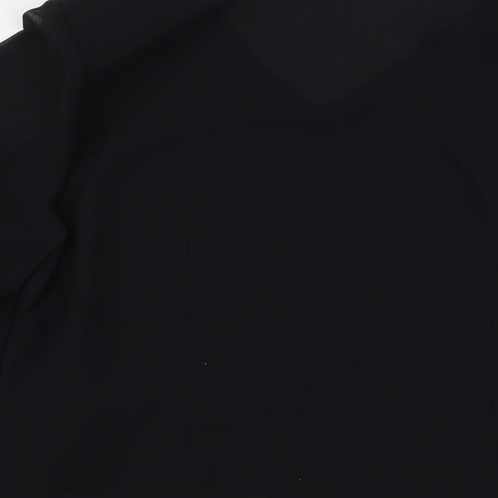 reve de rondo Womens Black   Basic Blouse Size 16
