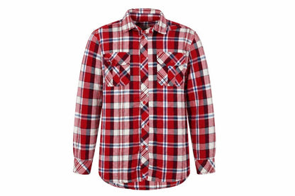Cedarwood State Mens Red Check Button-Up Size S
