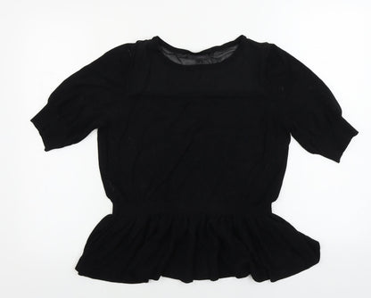 Womens UK Size L Coast Black Pullover Jumper