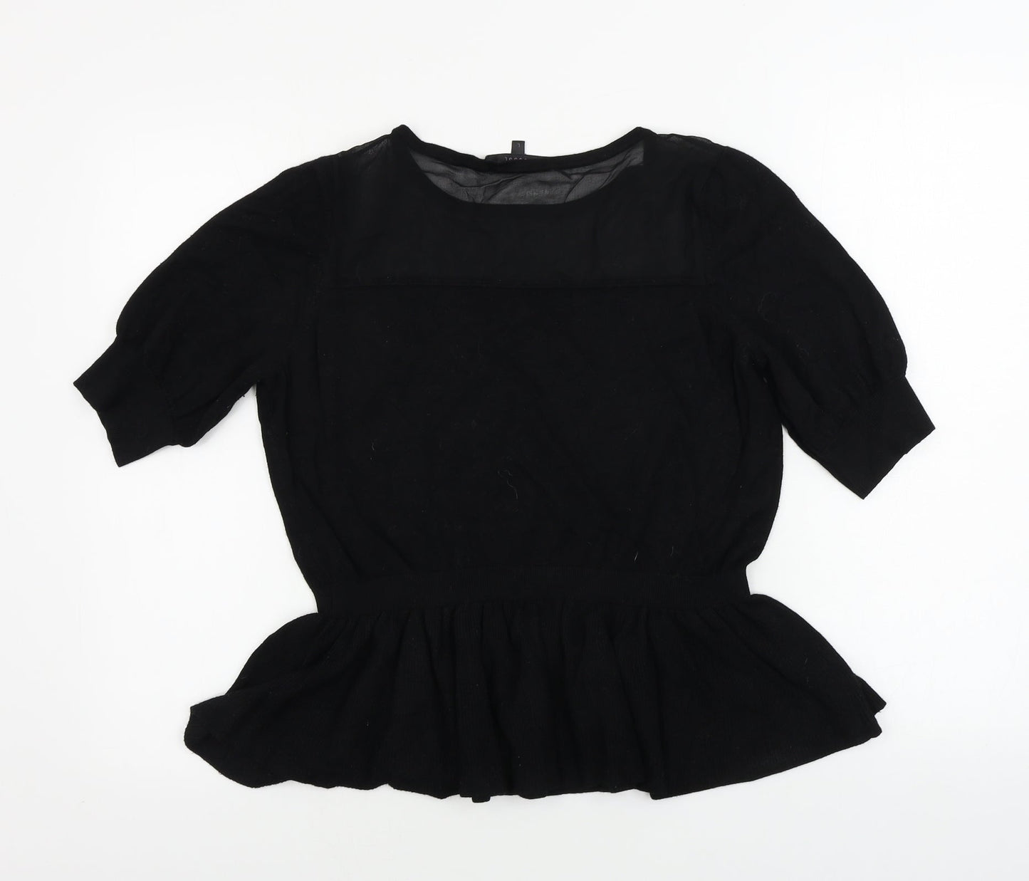 Womens UK Size L Coast Black Pullover Jumper