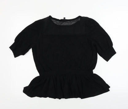 Womens UK Size L Coast Black Pullover Jumper