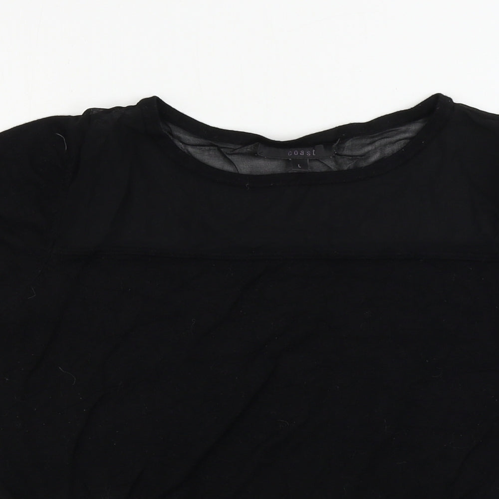 Womens UK Size L Coast Black Pullover Jumper