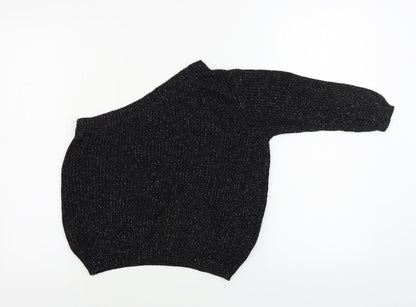 brownie  Womens Black   Pullover Jumper Size M
