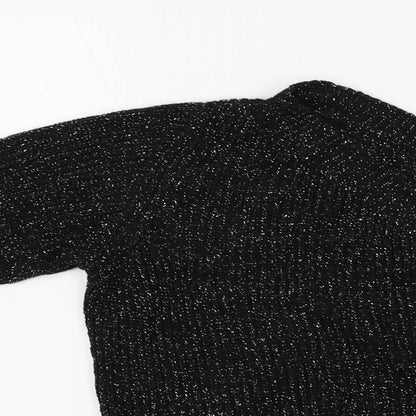 brownie  Womens Black   Pullover Jumper Size M