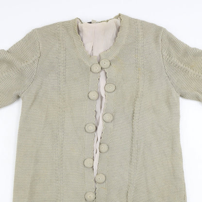 DAY Womens Beige   Cardigan Jumper Size M