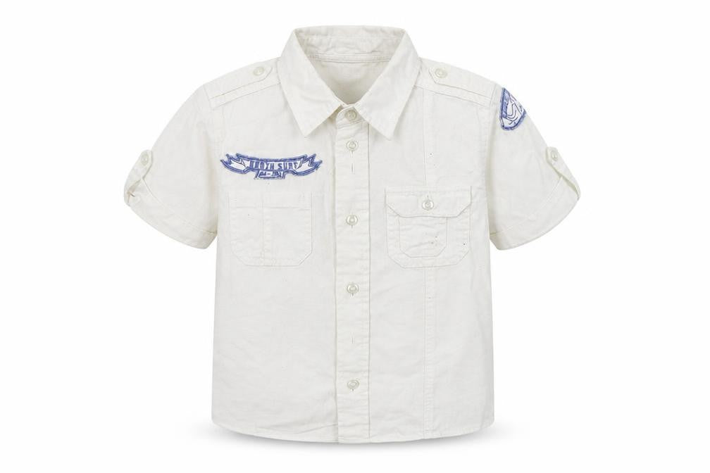 Matalan Boys White   Basic Button-Up Size 18-24 Months