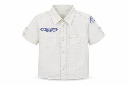 Matalan Boys White   Basic Button-Up Size 18-24 Months