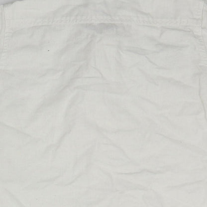 Matalan Boys White   Basic Button-Up Size 18-24 Months
