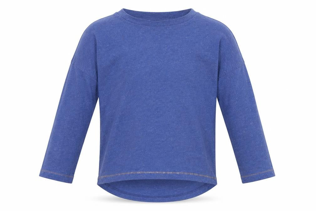 Marks and Spencer Girls Blue   Basic T-Shirt Size 5-6 Years