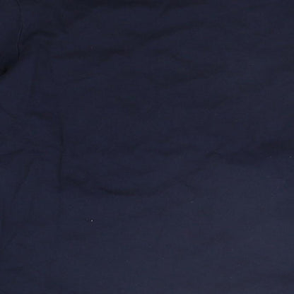 Nutmeg Boys Blue Geometric  Basic T-Shirt Size 5-6 Years