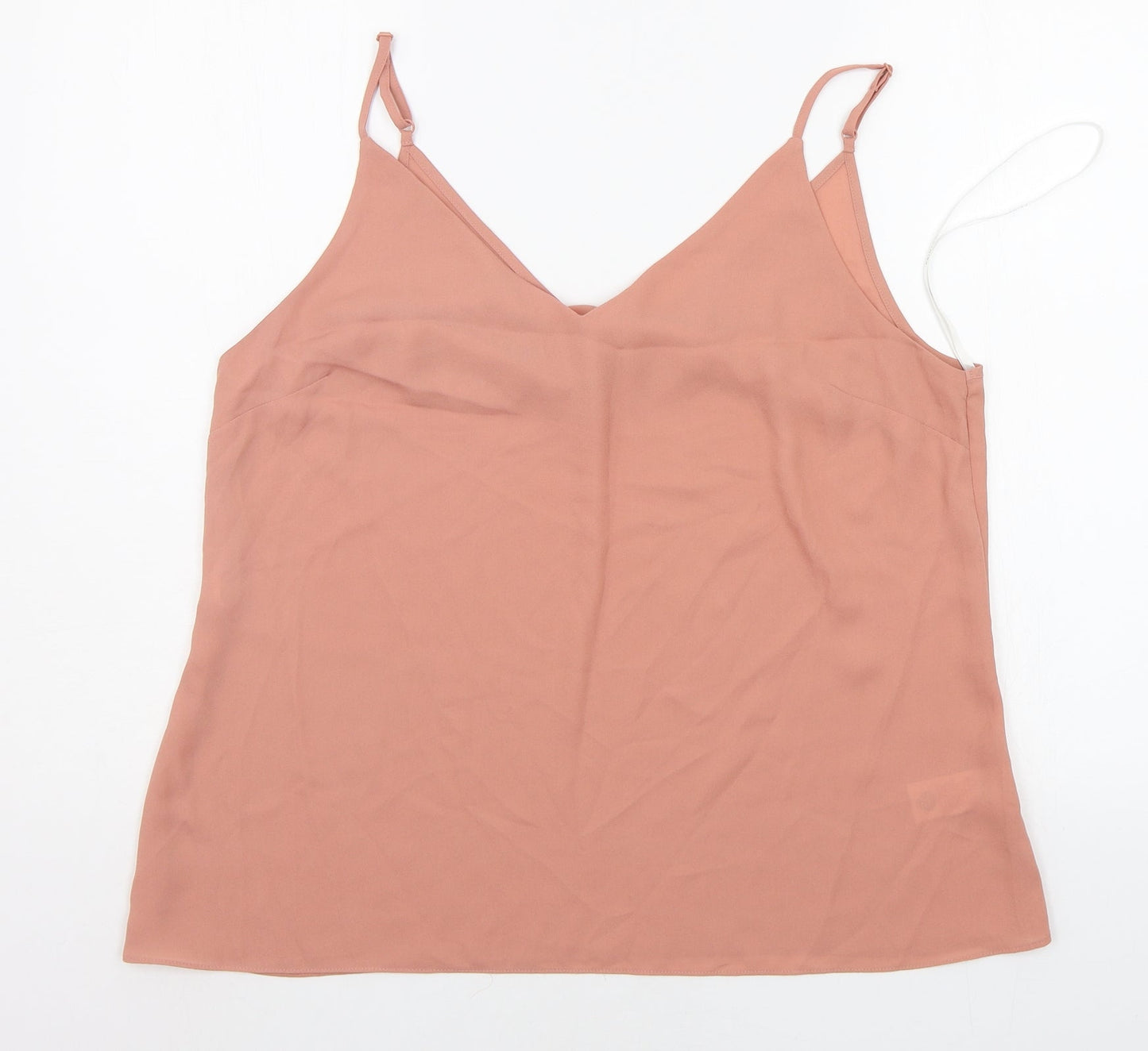 Primark Womens Beige Houndstooth  Basic Tank Size 18