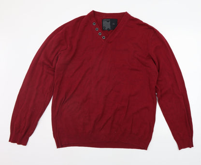 UrbanSpirit Womens Red   Pullover Jumper Size 2XL