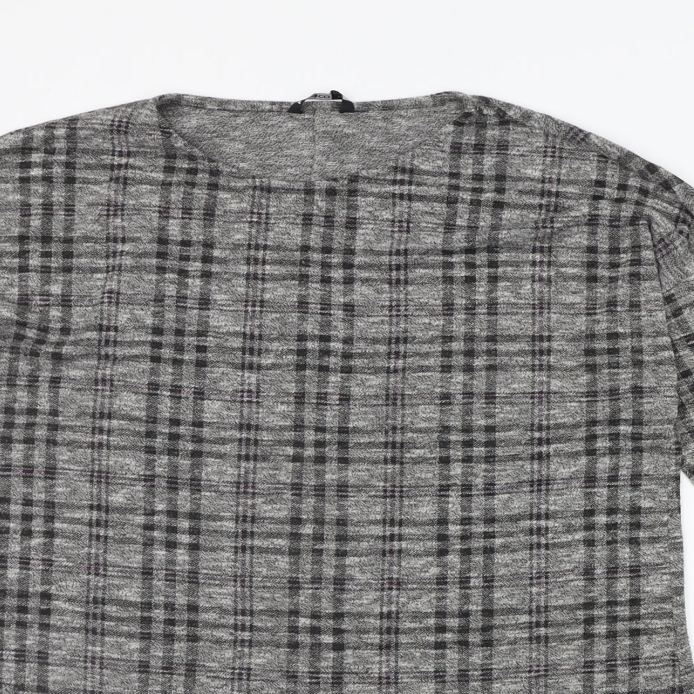 Womens UK Size 16 pEP&CO Grey Pullover Jumper