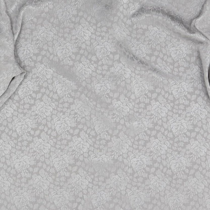 Bonmarché Womens Grey   Basic Button-Up Size 16