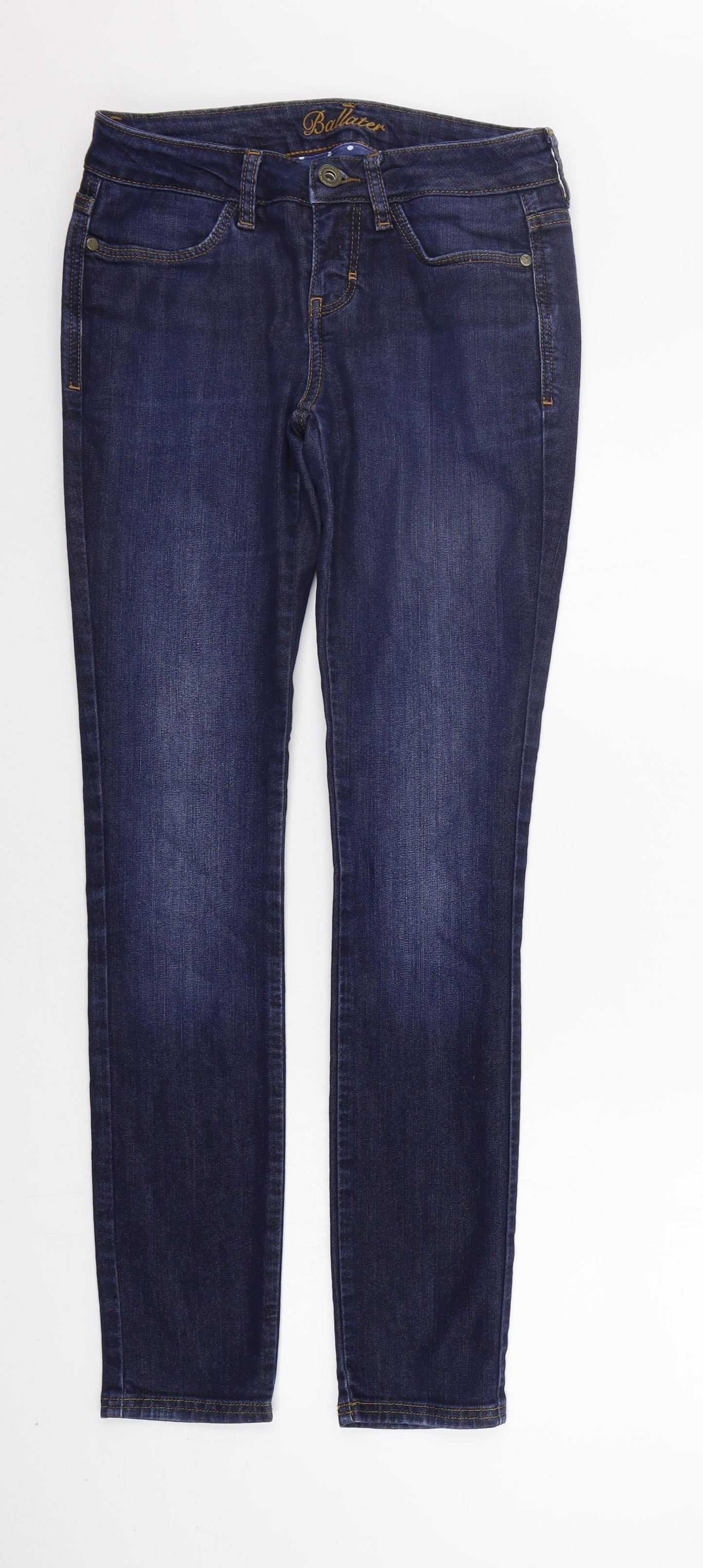 Crew Clothing Womens Blue   Straight Jeans Size 26 in L30 in