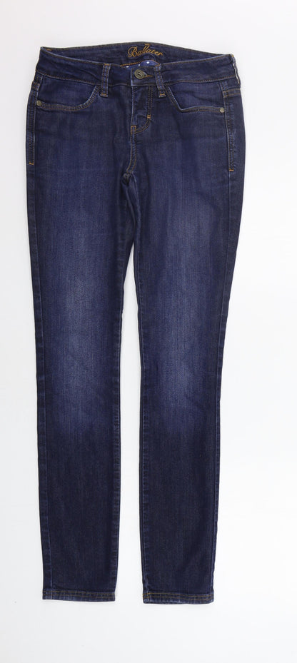 Crew Clothing Womens Blue   Straight Jeans Size 26 in L30 in