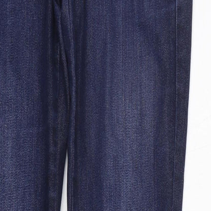 Crew Clothing Womens Blue   Straight Jeans Size 26 in L30 in