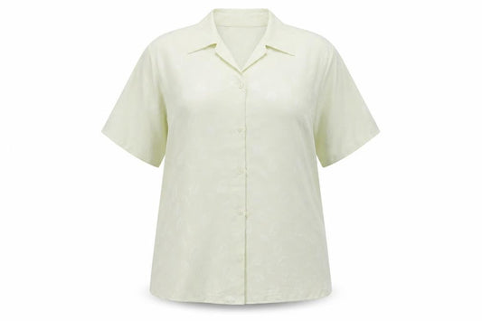 Christion marcus  Womens Yellow Geometric  Basic Button-Up Size 14