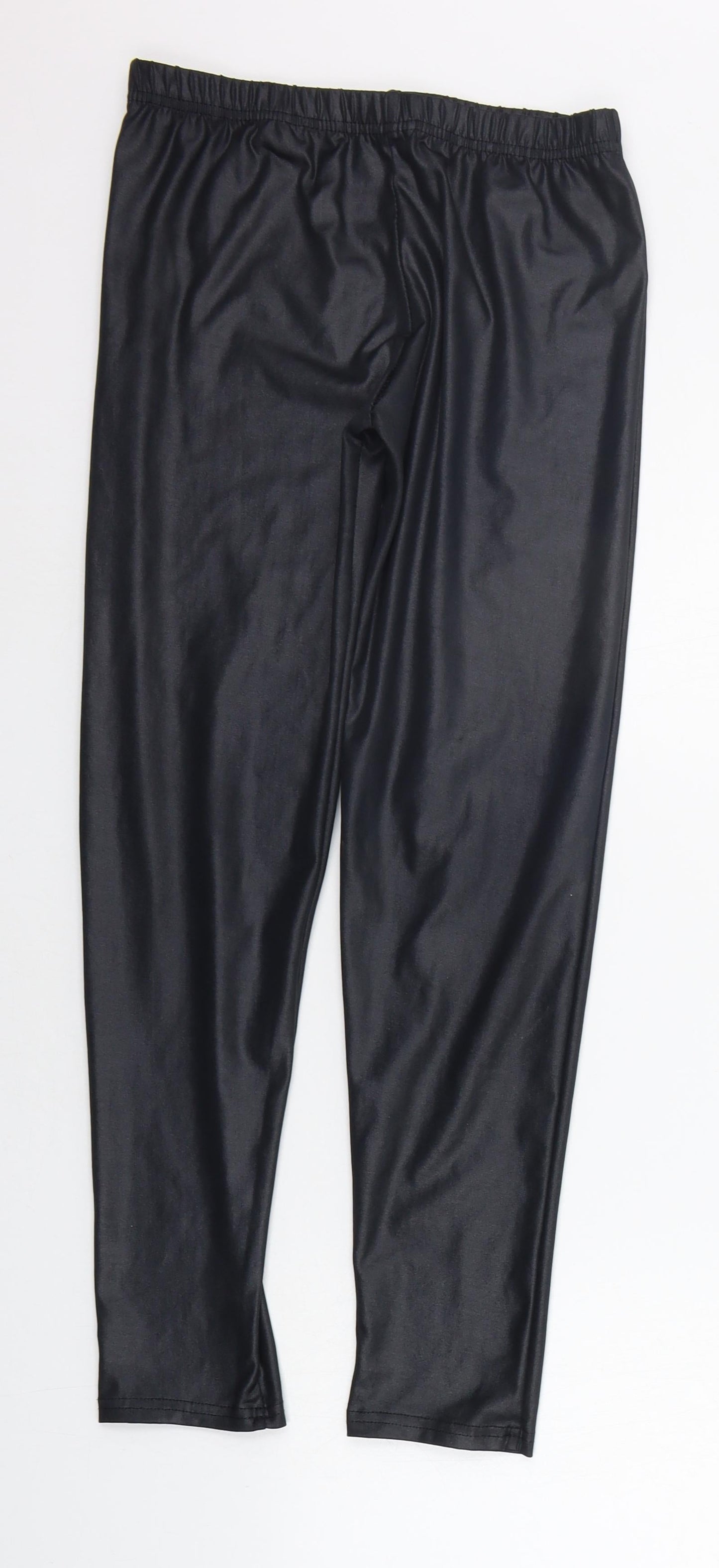 Womens UK Size M love Regular Fit Jegging Black Trousers
