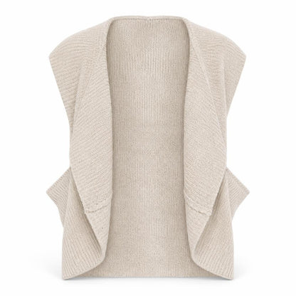 Womens UK Size 12 George Beige Vest Jumper