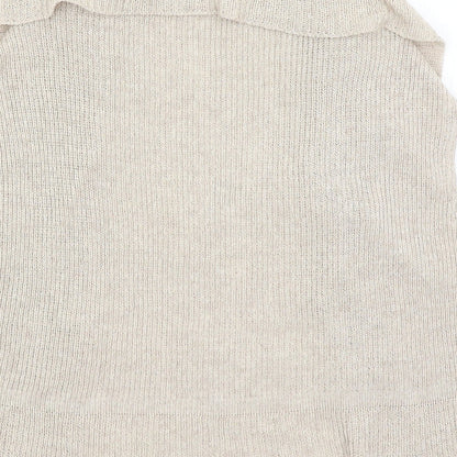 George Womens Beige   Vest Jumper Size 12
