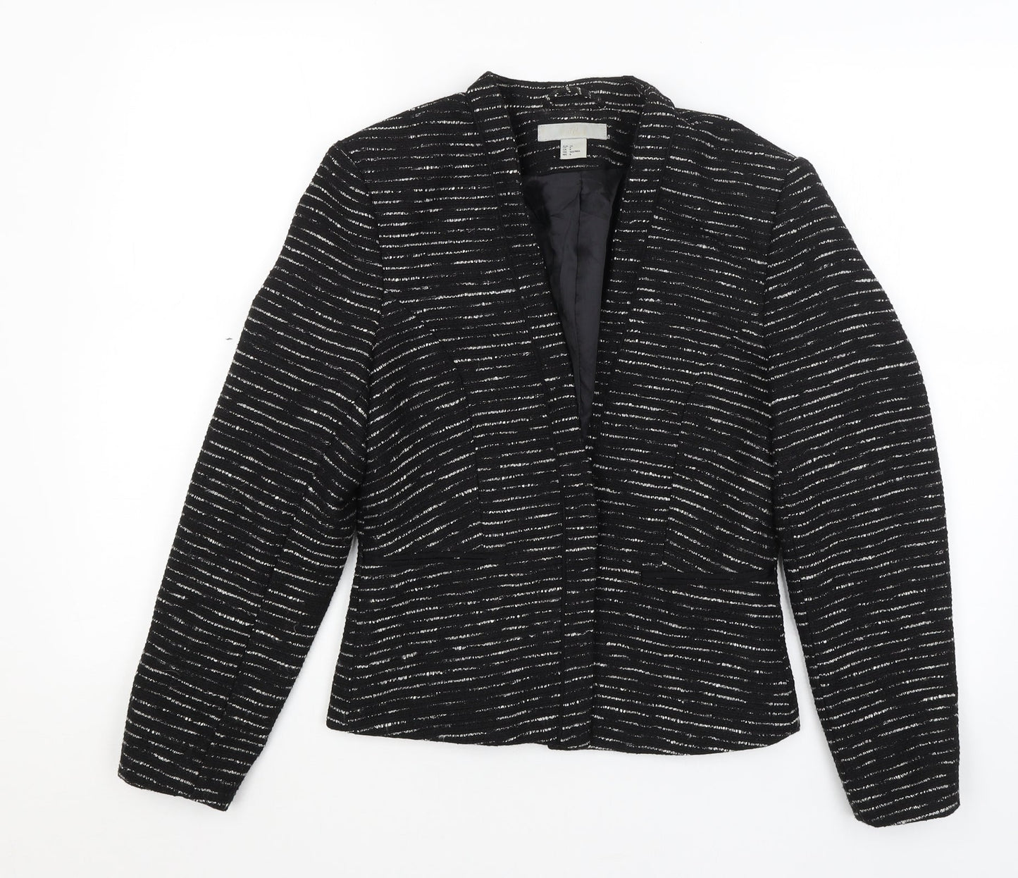 H&M Womens Black   Jacket Blazer Size 10